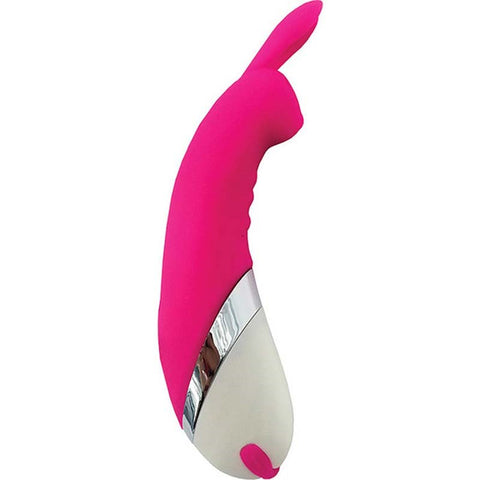 Hott Products Bella Bliss Clitoral Vibe Rechargeable Silicone Vibrator - Clit Ticklers and Pulsators