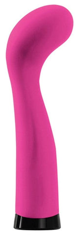 NS Novelties Belle G Spot Seven Pink Curved G Spot Vibrator - Waterproof Vibrators