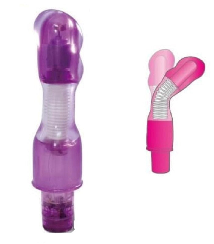NANMA Corporation Nanma Bliss Discreet G Spot Massager with Flexible Shaft - - G-Spot Vibrators