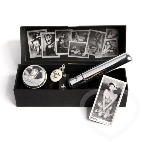 Love Honey Bettie Page Buzzin Bullet and Balm Set - Bullet Vibrators