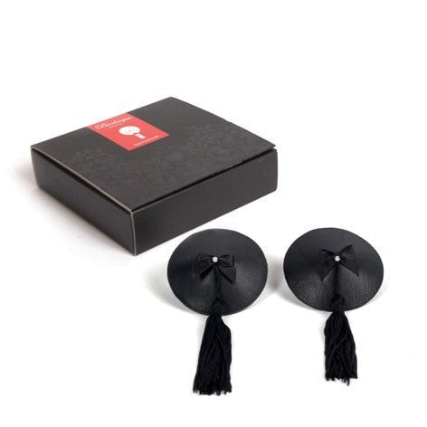 Bijoux Indiscrets Burlesque Pasties Classic Self Adhesive Reusable Tassels - - Breast and Nipple Toys