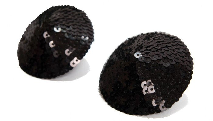 Bijoux Indiscrets Burlesque Pasties Sequin Shimmering Nipple Covers - - Breast and Nipple Toys