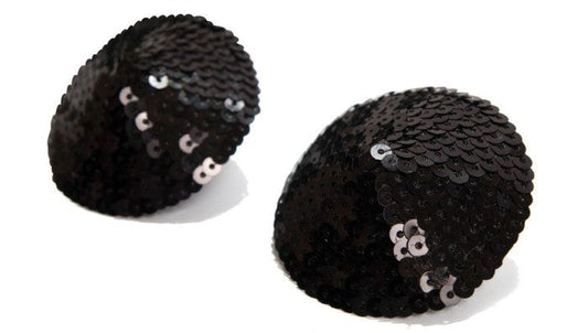 Bijoux Indiscrets Burlesque Pasties Sequin Shimmering Nipple Covers - - Breast and Nipple Toys
