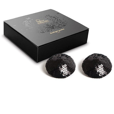 Bijoux Indiscrets Burlesque Pasties Sequin Shimmering Nipple Covers - Breast and Nipple Toys