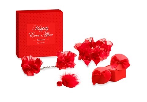Bijoux Indiscrets Happily Ever After Red Label Couples Romance Set - Sex Toys For Couples