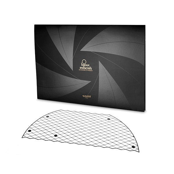 Bijoux Indiscrets Louise Lace Blindfold Elegant Sensory Deprivation - - Fancy Dress Ups