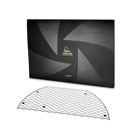 Bijoux Indiscrets Louise Lace Blindfold Elegant Sensory Deprivation - Fancy Dress Ups