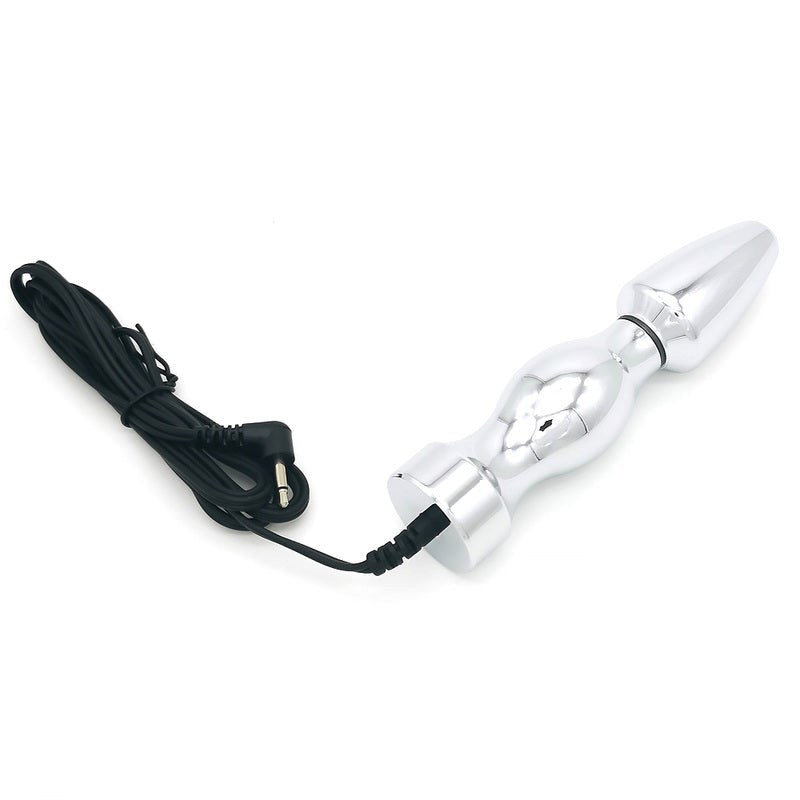 BDStyle Bipolar Metal Electric Shock Butt Plug T Advanced Electrostimulation - Electro Sex