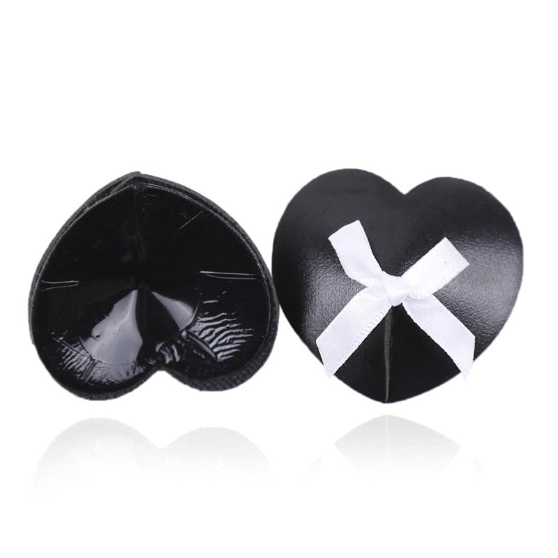 Ella Bidoe Black Heart White Box Nipple Pasties Elegant Heart Design - - Fancy Dress Ups