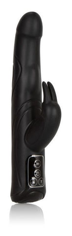 California Exotics Black Label Jack Rabbit Rechargeable Vibrator Triple Motor - Rabbit Vibrators