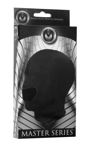 Blow Hole Open Mouth Spandex Hood Toybox Must-Haves - - Bondage Hoods