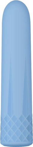Adam & Eve Blue Diamond Rechargeable Vibrating Bullet with 10 Modes - Bullet Vibrators