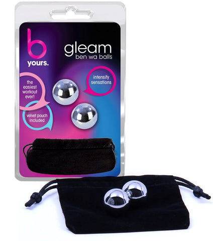 Blush Novelties B Yours Gleam Bullet Vibrator Multi Speed Clitoral Stimulation - Personal Massagers