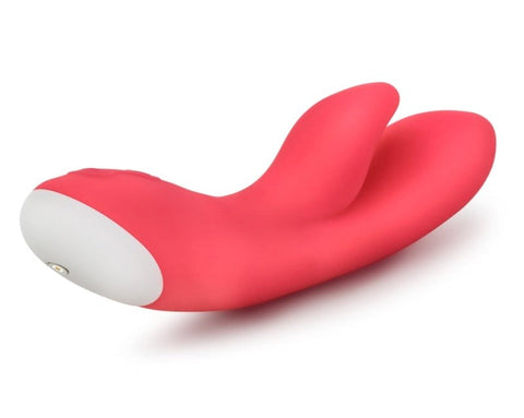 Blush Novelties Hop Jessica Rabbit Vibrator Cerise Dual Motor Clitoral - Rabbit Vibrators
