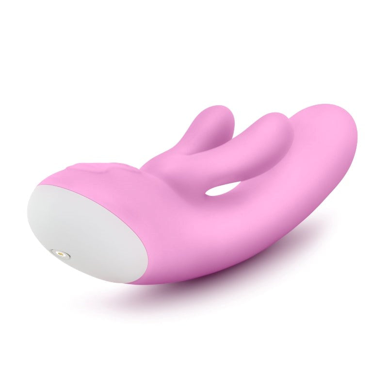 Blush Novelties Hop Lola Bunny Ballet Slipper Triple Point Rabbit Vibrator - - Rabbit Vibrators