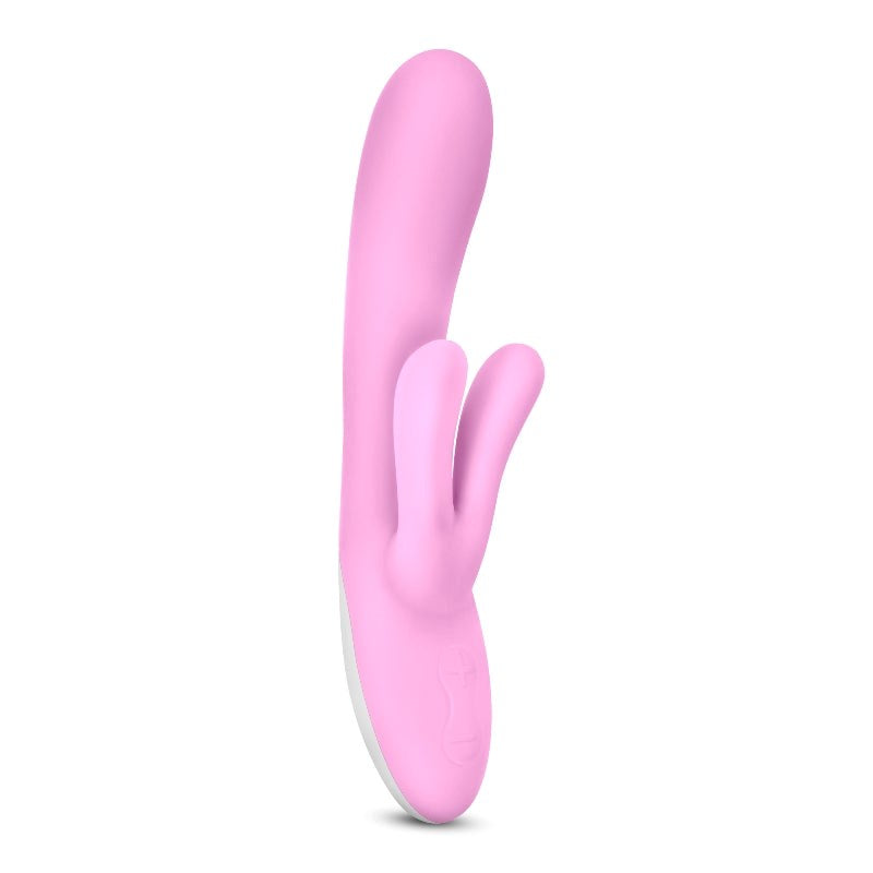 Blush Novelties Hop Lola Bunny Ballet Slipper Triple Point Rabbit Vibrator - - Rabbit Vibrators
