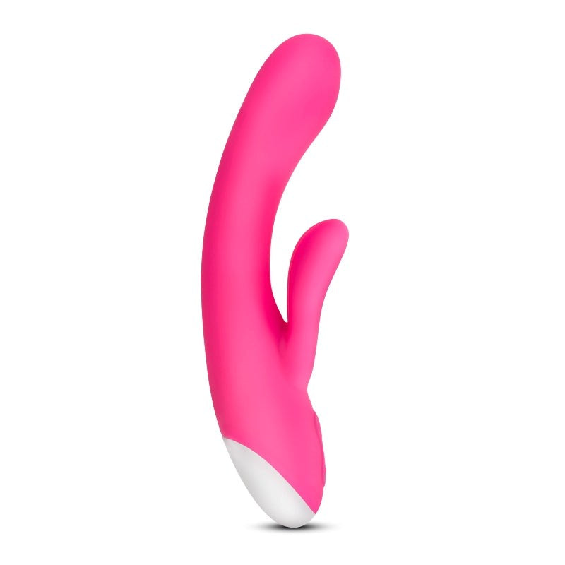 Blush Novelties Hop Lola Bunny Hot Pink Vibrator with 3 Stimulation Points - - Rabbit Vibrators