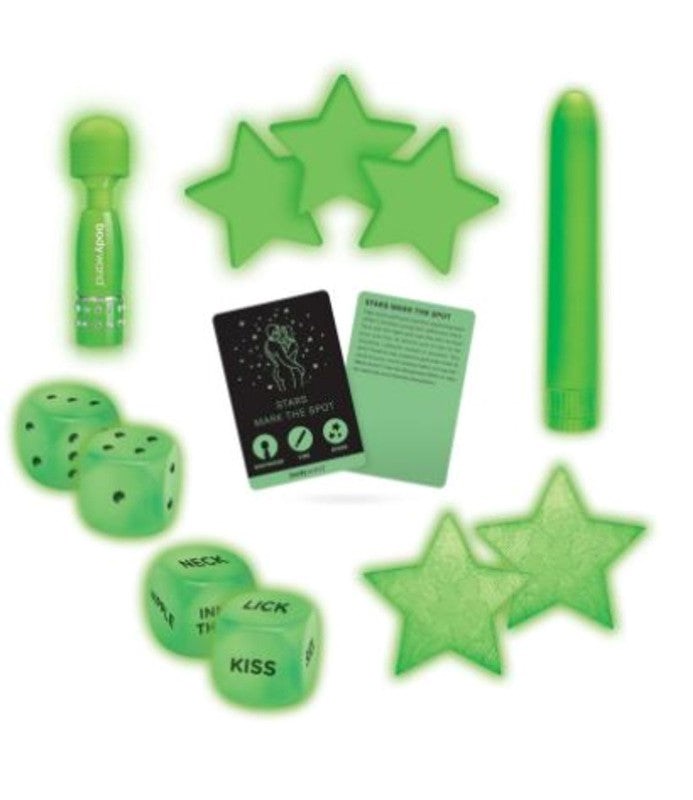 Xgen Products Bodywand 7 Piece Glow in the dark Card Game Adult Couples Play - - Sex Games, Coupons and Tricks