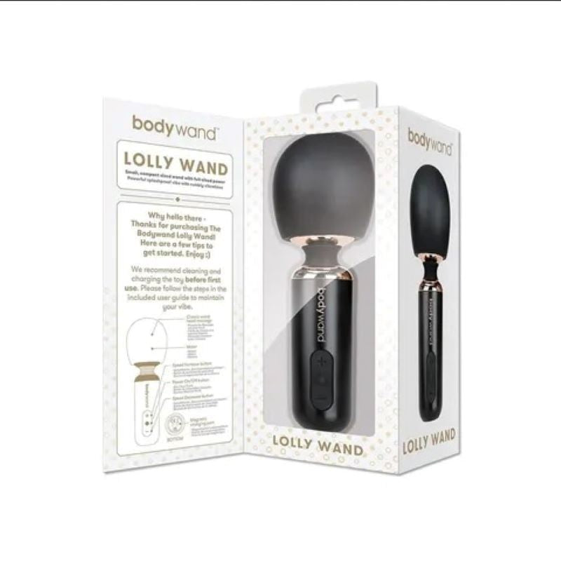 Xgen Products Lolly Wand Compact USB Rechargeable Vibrator with 5 Modes - - Body Wands