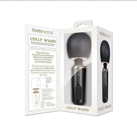 Xgen Products Lolly Wand Compact USB Rechargeable Vibrator with 5 Modes - Body Wands