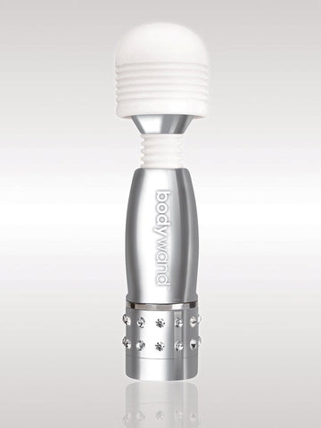 Xgen Products BodyWand Mini Silver Compact Travel Vibrator - Body Wands