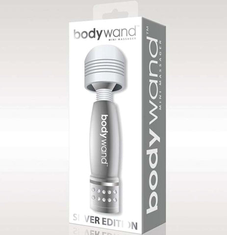 Xgen Products BodyWand Mini Silver Compact Travel Vibrator - Body Wands