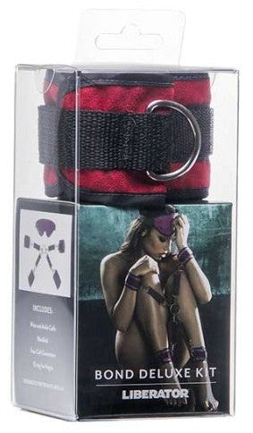 Bond Deluxe Cuff Kit Male Pleasure Tool - - Cuffs And Restraints