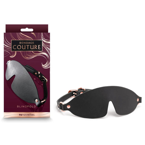 NS Novelties Bondage Couture Blindfold Premium Sensory Play Adult Sex Toy - Masks And Blindfolds