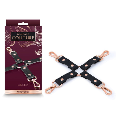 NS Novelties Bondage Couture Hog Tie Premium BDSM Restraint System - Cuffs and Restraints