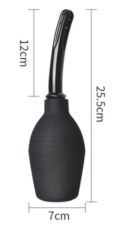 Lovetoy Bondage Fetish Deluxe Curved Douche with 10.6oz Capacity - Enemas and Douches