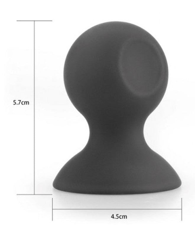 Lovetoy Bondage Fetish Silicone Nipple Suckers with Squeeze Bulb Control - - Breast and Nipple Toys