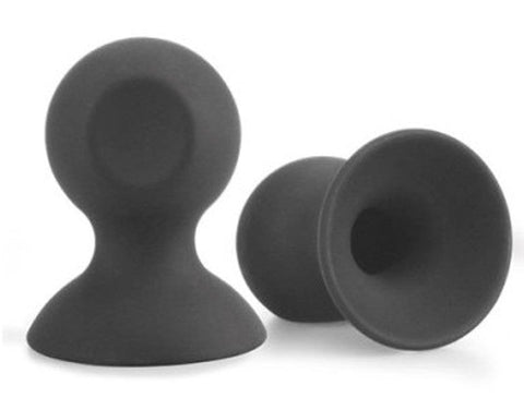 Lovetoy Bondage Fetish Silicone Nipple Suckers with Squeeze Bulb Control - Breast and Nipple Toys