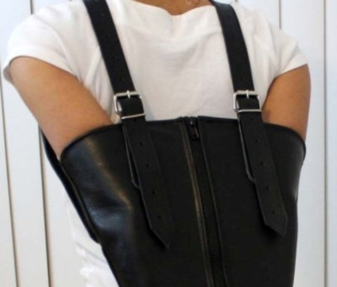 Bondage Leather Arm Binder - Cuffs and Restraints
