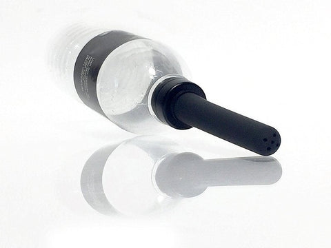The Skwert Versatile Water Bottle Douche Adapter with 5 Hole Silicone Nozzle - Enemas and Douches