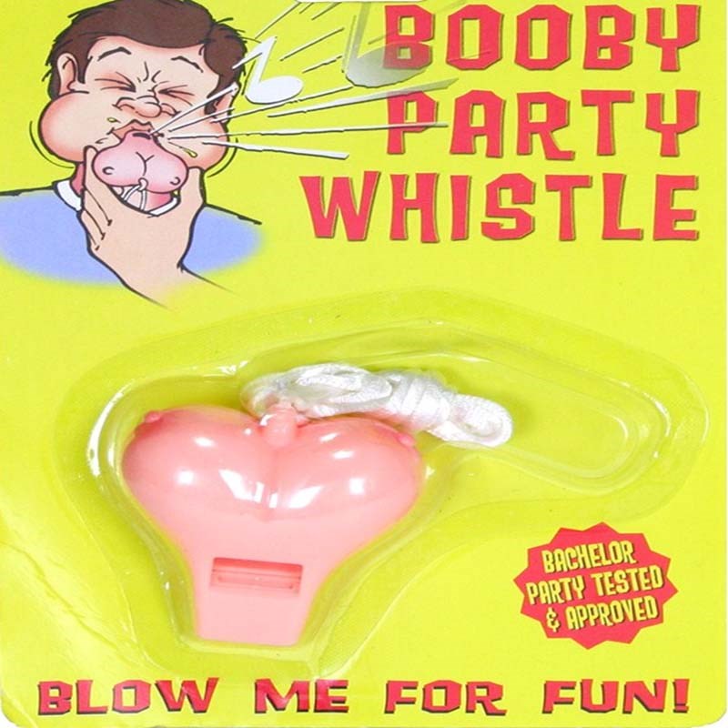 Maxpassion Boobie Party Whistle Novelty Adult Party Accessory - - Party Gifts and Novelties