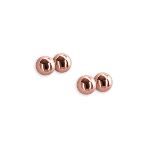 NS Novelties Bound Nipple Clamps M1 Rose Gold Adjustable Pressure - Nipple and Clit Clamps
