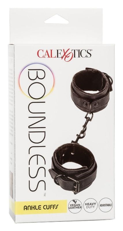 California Exotics Boundless BDSM Play Ankle Cuffs Restraints - - Cuffs and Restraints