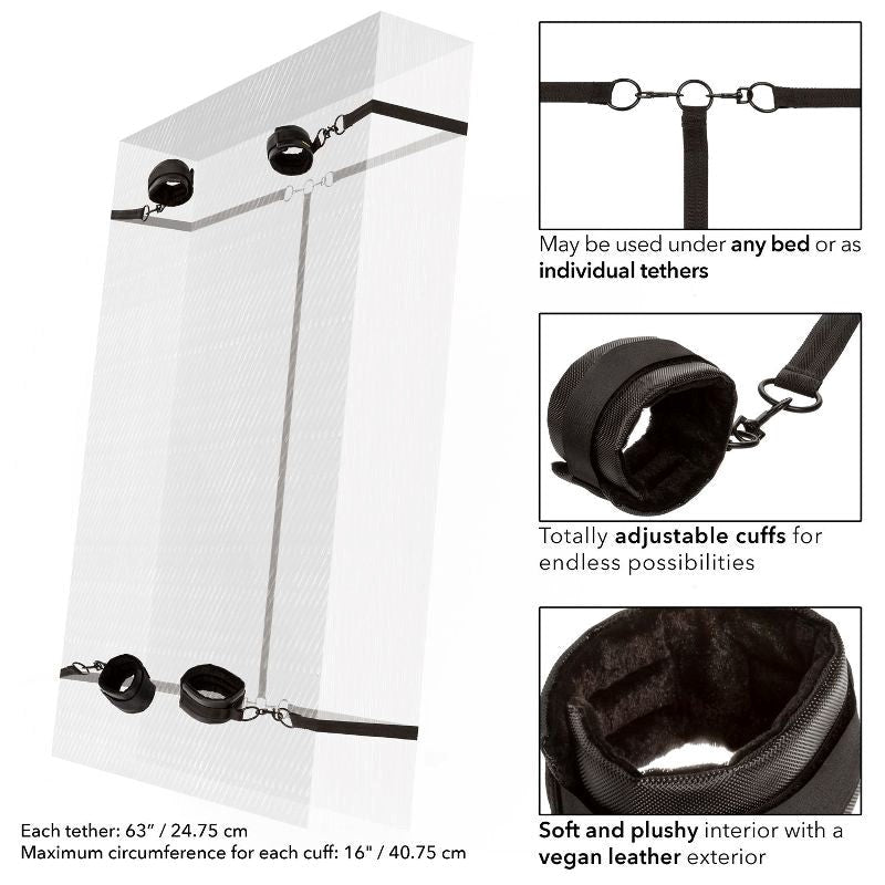 Boundless Bed Restraint CRing for Every Man - - Cuffs And Restraints