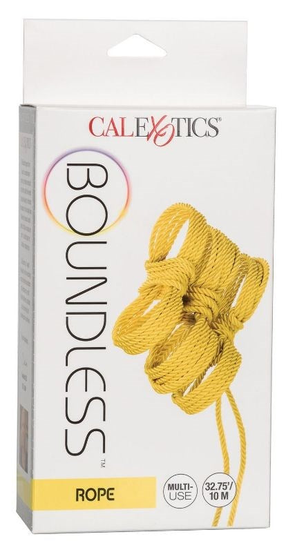 California Exotics Boundless Bondage Rope 10m Cotton Blend Restraint Rope - - Cuffs and Restraints
