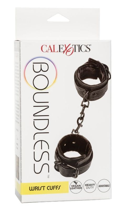California Exotics Boundless Fetish Play Wrist Cuffs with Double Padding - - Cuffs and Restraints
