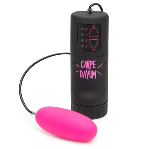 Love Honey Broad City Love Egg Vibrator with 4 Speed Wired Control - Remote Control Vibrators