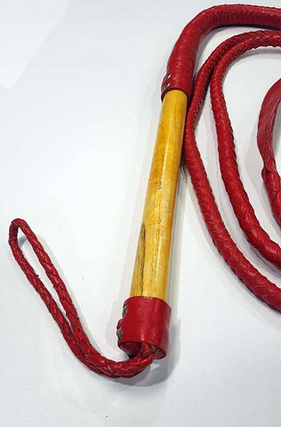 Hells Couture Bull Whips 240cm Slide In Perfection Leather Craftsmanship - Whips And Crops