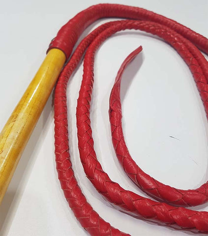 Hells Couture Bull Whips 240cm Slide In Perfection Leather Craftsmanship - Whips And Crops
