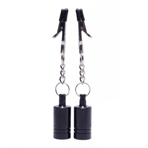 BDStyle Burden Cylinder Nipple Weight Clamps Weighted Nipple Stimulation - Breast and Nipple Toys
