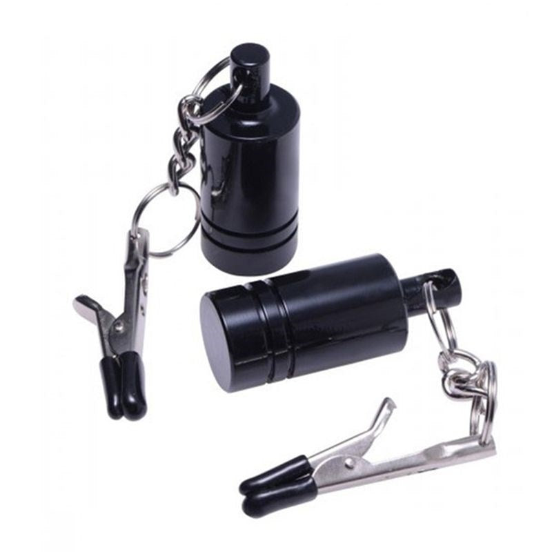 BDStyle Burden Cylinder Nipple Weight Clamps Weighted Nipple Stimulation - - Breast and Nipple Toys