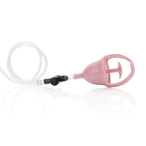 California Exotics Butterfly Womens Clitoral Pump with Vibrating Suction - Nipple and Clit Clamps