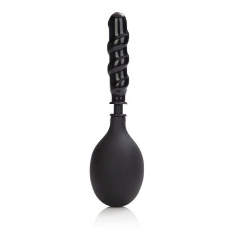 California Exotics Big Man Cleanser Enema Bulb with Spiral Probe - Enemas and Douches