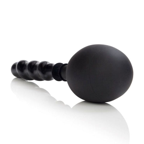 California Exotics Big Man Cleanser Enema Bulb with Spiral Probe - Enemas and Douches