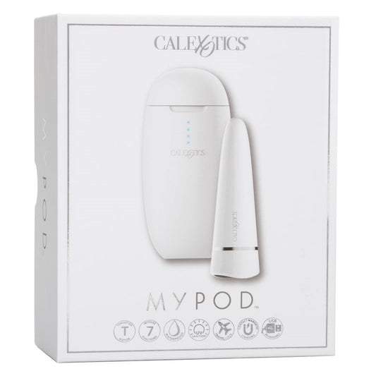 California Exotics My Pod Clitoral Vibrator with Wireless Charging Case - - Personal Massagers