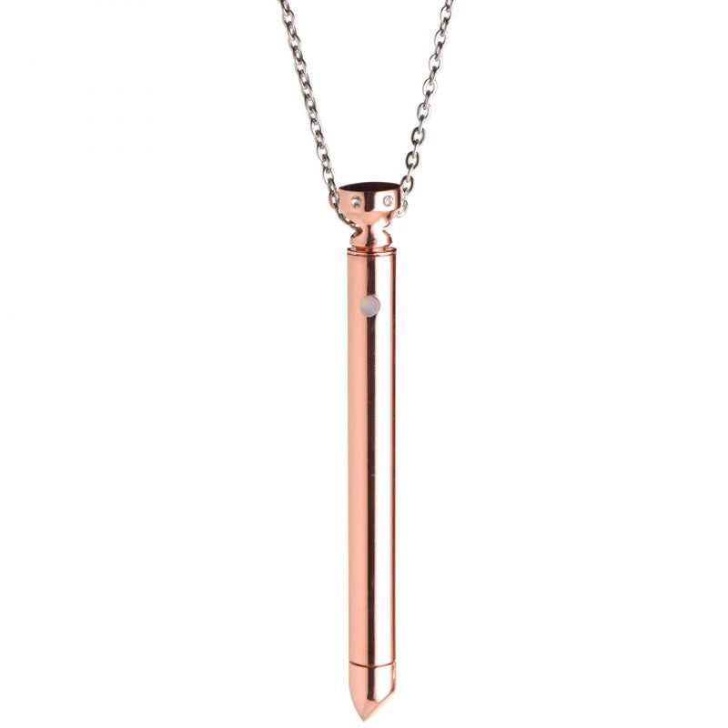 Charmed 7X Vibrating Necklace - ROSE Your New Favourite - - Luxury Sex Toys
